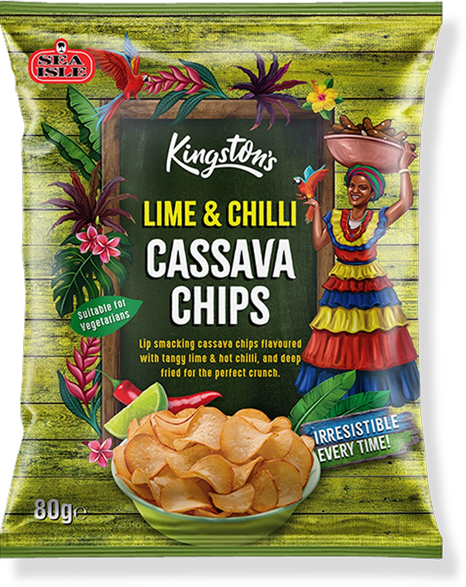 Lime & Chilli Cassava Chips