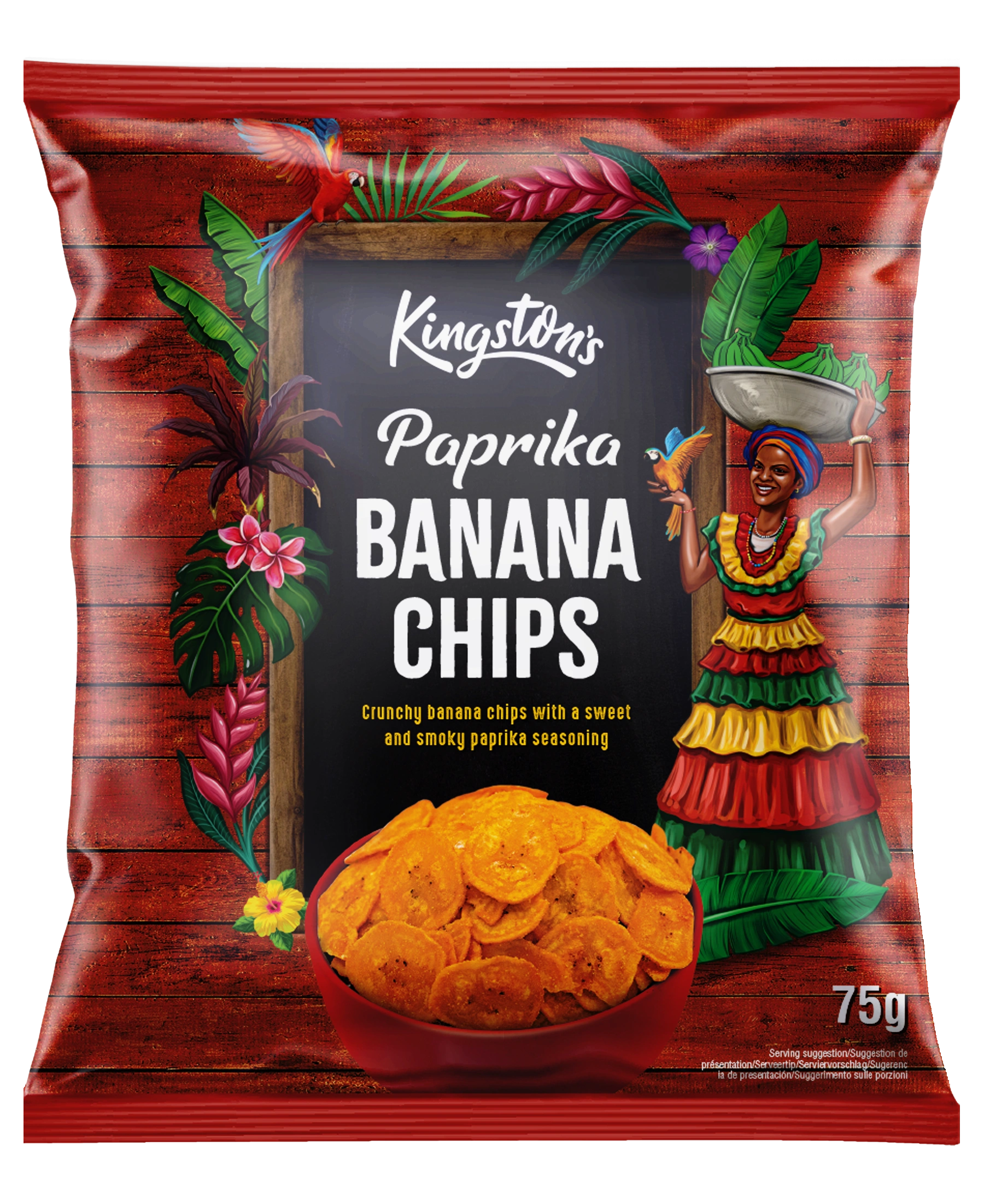 Paprika-Banana-Chips