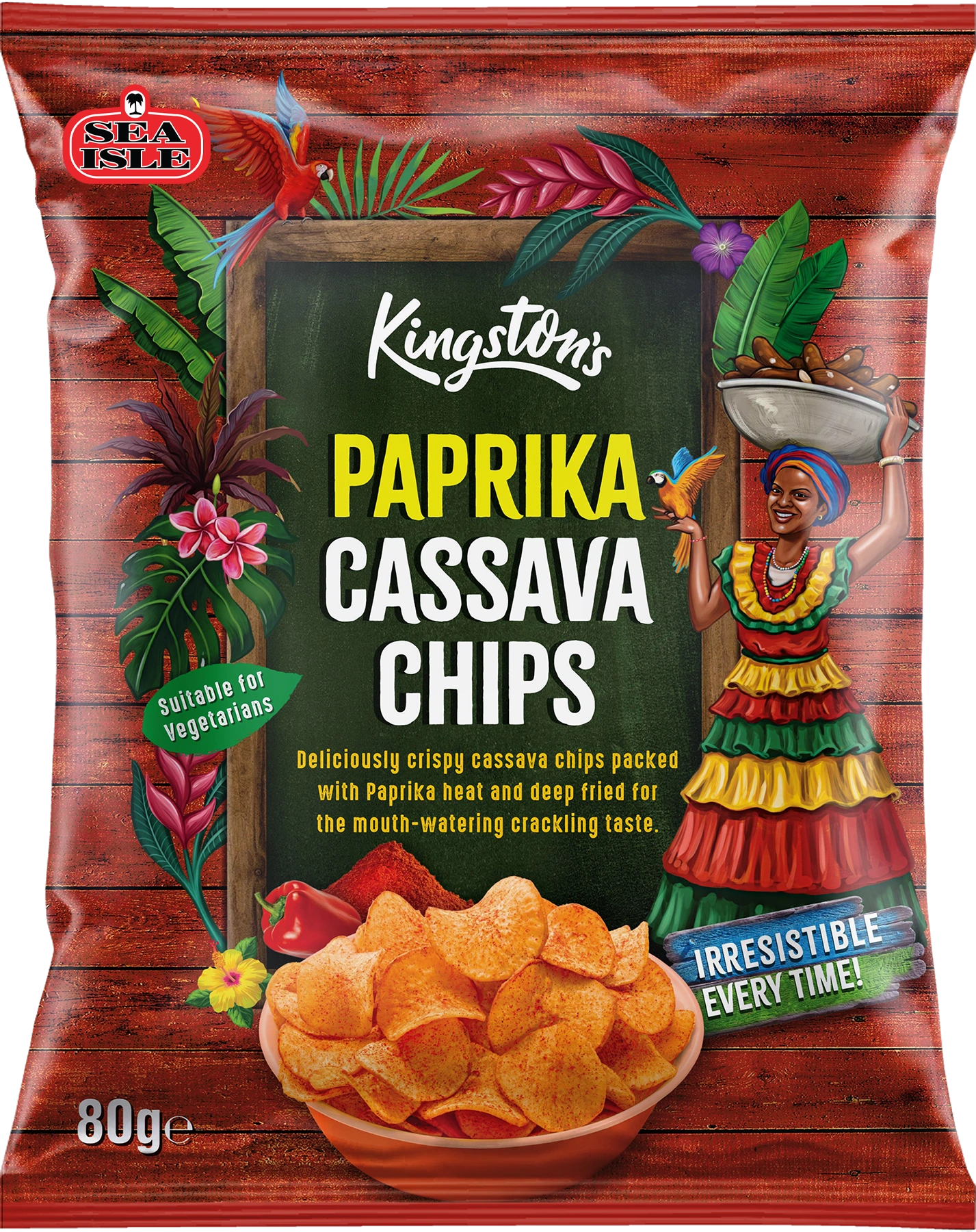 Paprika Cassava Chips